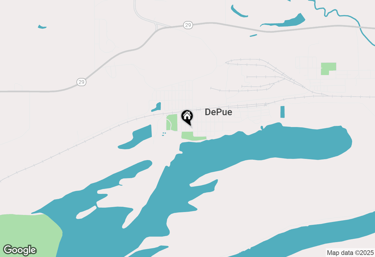 Map of 216 Tinley Avenue, Depue, IL 61322