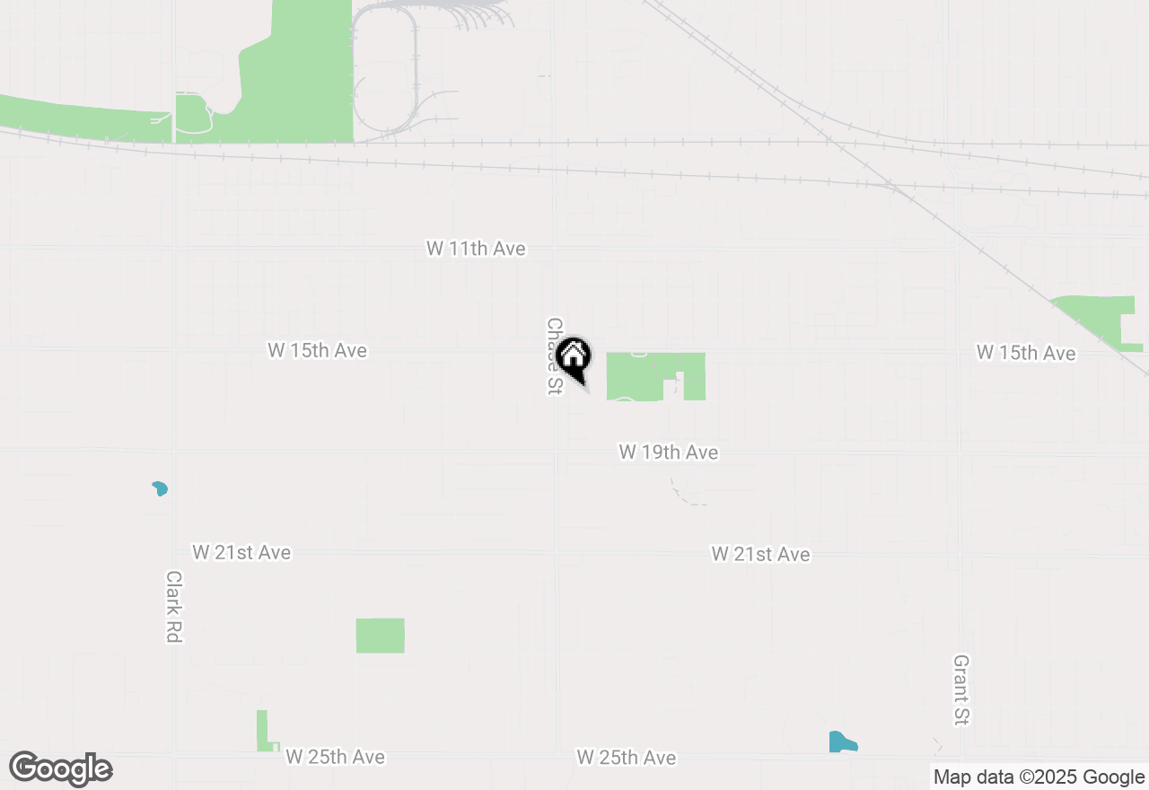 Map of 1582 Taney Place, Gary, IN 46404