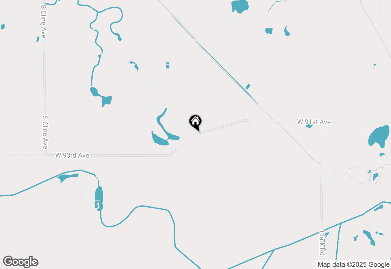 Map of 6288 W 91st Avenue, Crown Point, IN 46307