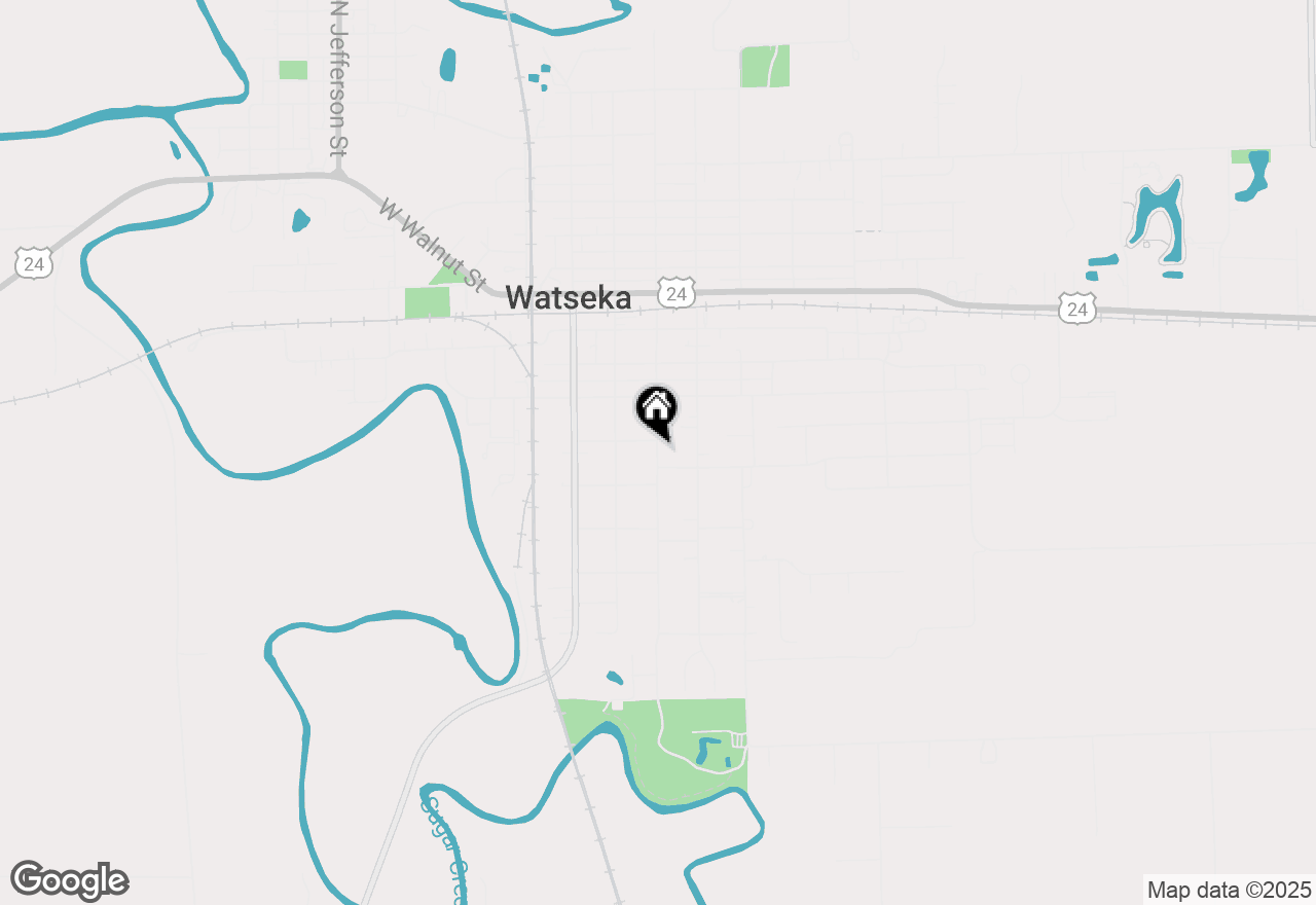 Map of 533 S 4th Street, Watseka, IL 60970