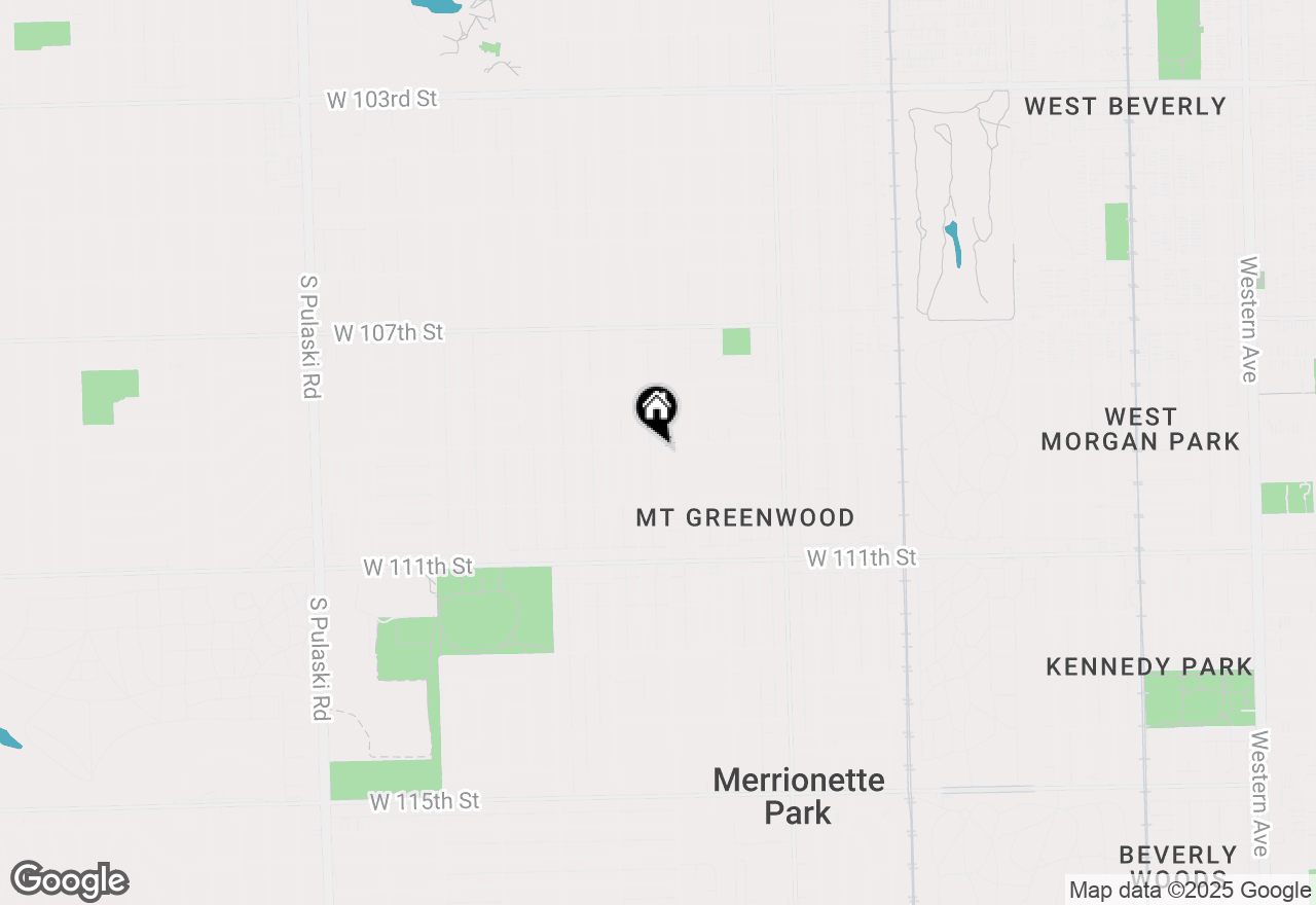 Map of 10904 S Homan Avenue, Chicago, IL 60655