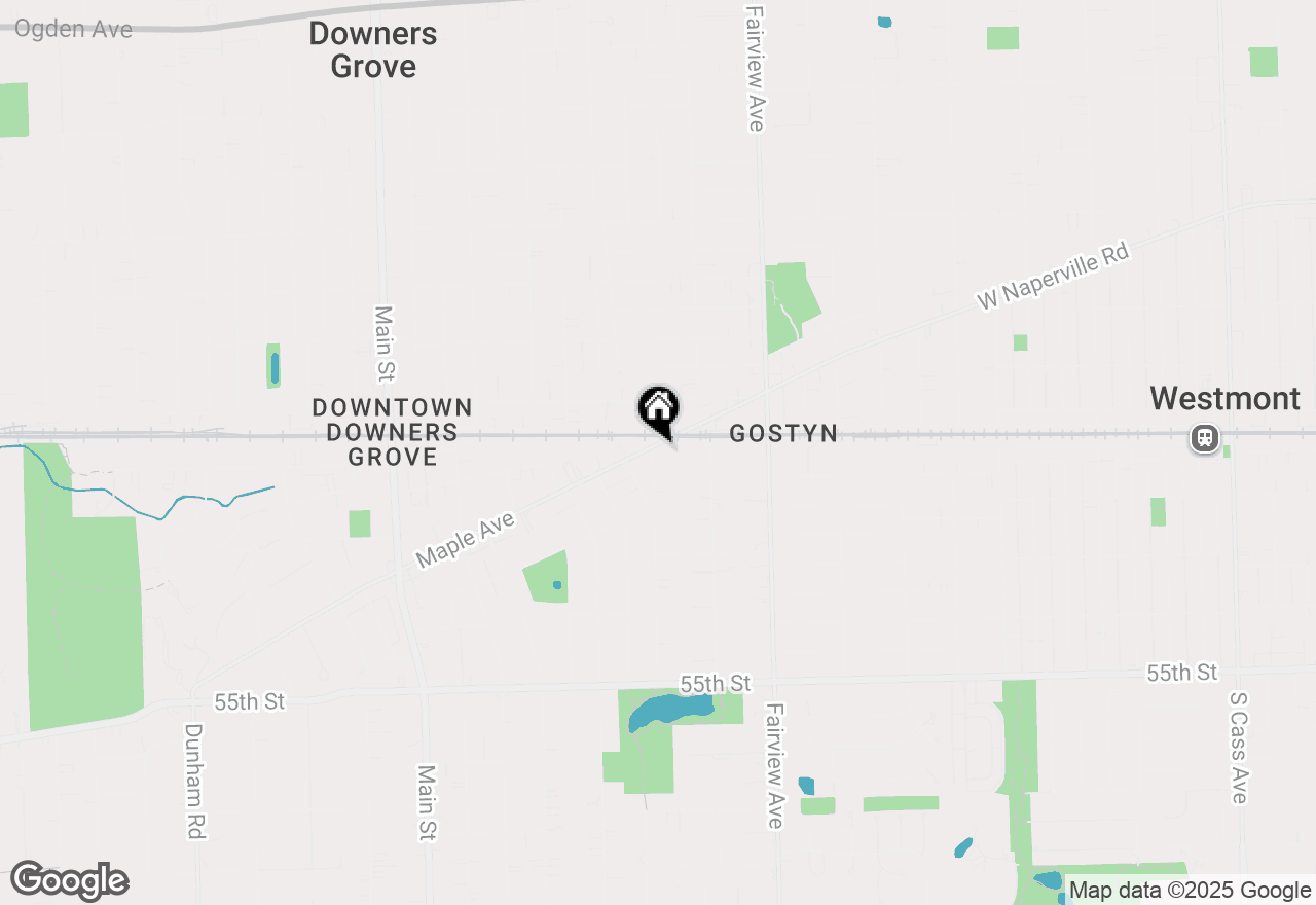 Map of 5125 Blodgett Avenue #418, Downers Grove, IL 60515