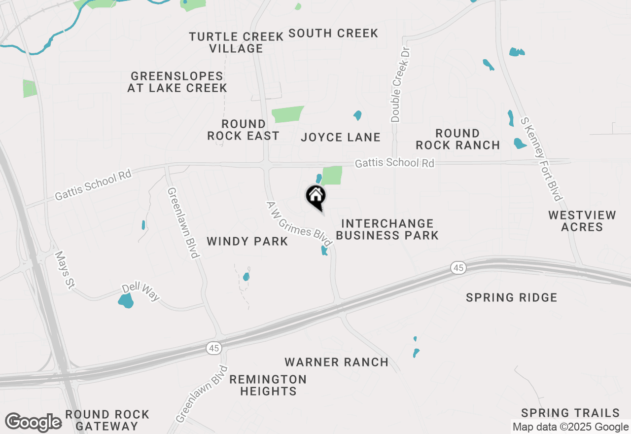 Map of 2105 Town Centre Dr #42, Round Rock, TX 78664