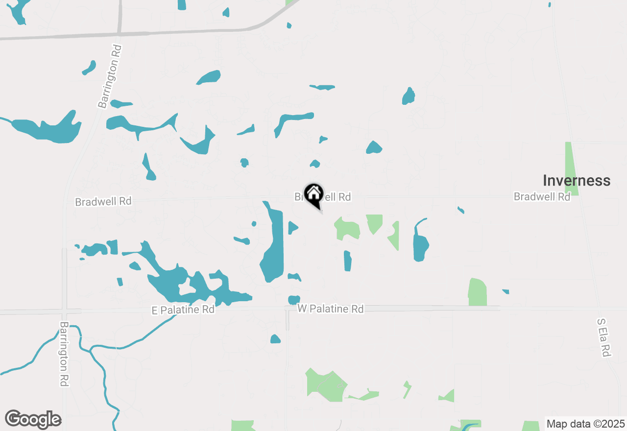 Map of 1605 Camelot Lane, Hoffman Estates, IL 60010