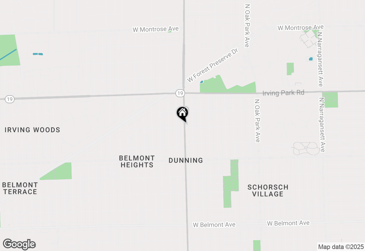 Map of 3804 N Harlem Avenue #4, Chicago, IL 60634