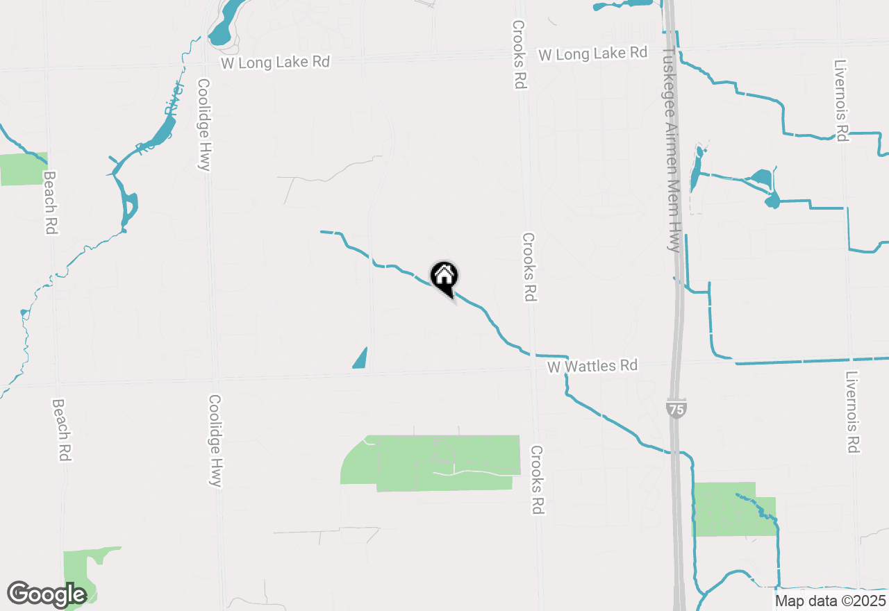 Map of 1204 Bradbury Drive, Troy, MI 48098