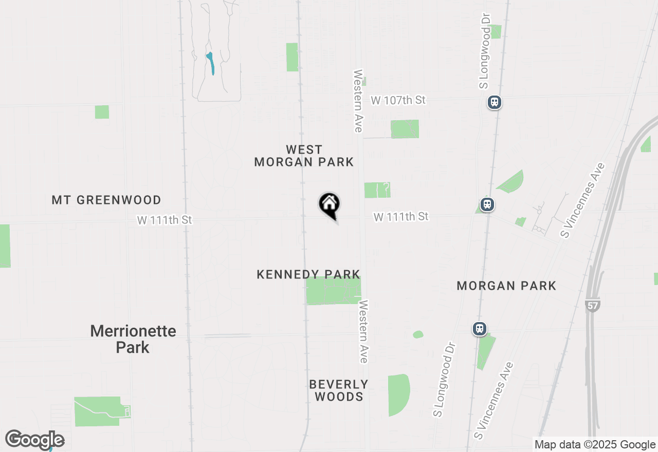 Map of 11114 S Campbell Avenue, Chicago, IL 60655