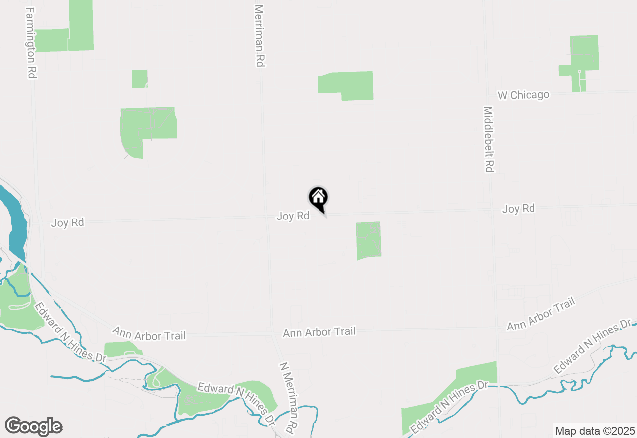 Map of 30917 Joy Road, Westland, MI 48185