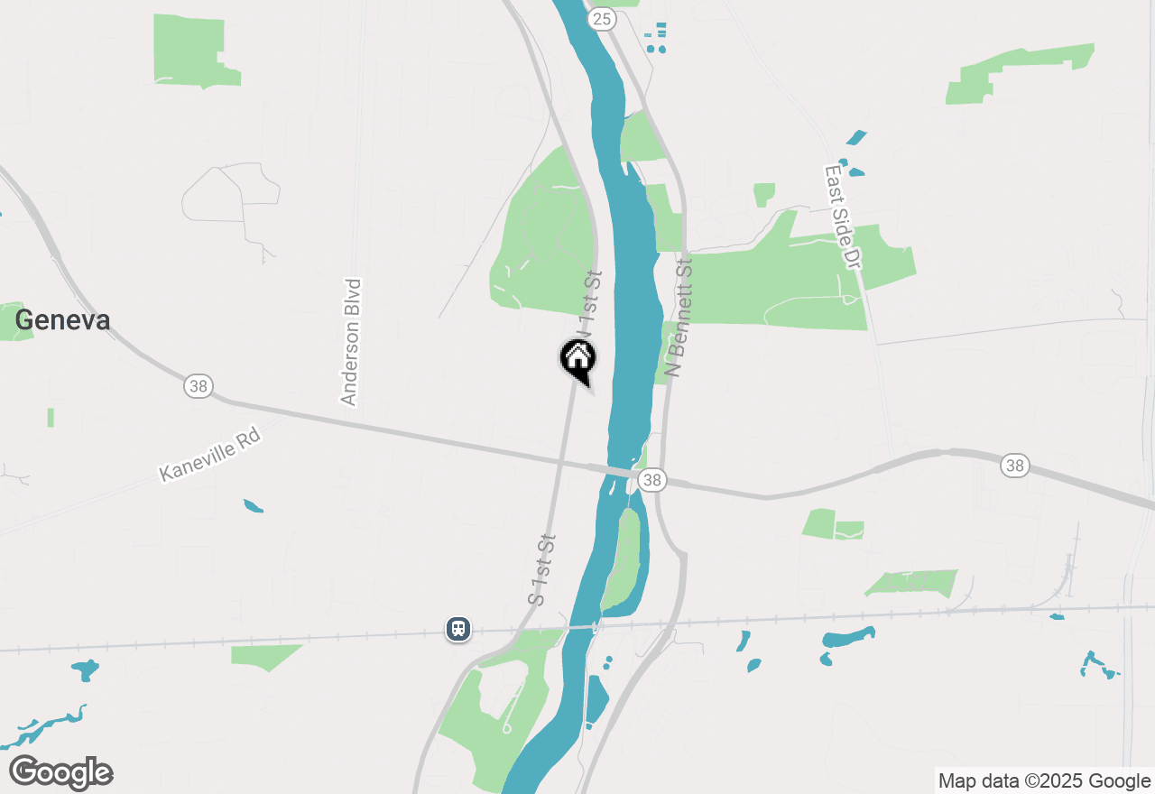 Map of 201 N First Street, Geneva, IL 60134