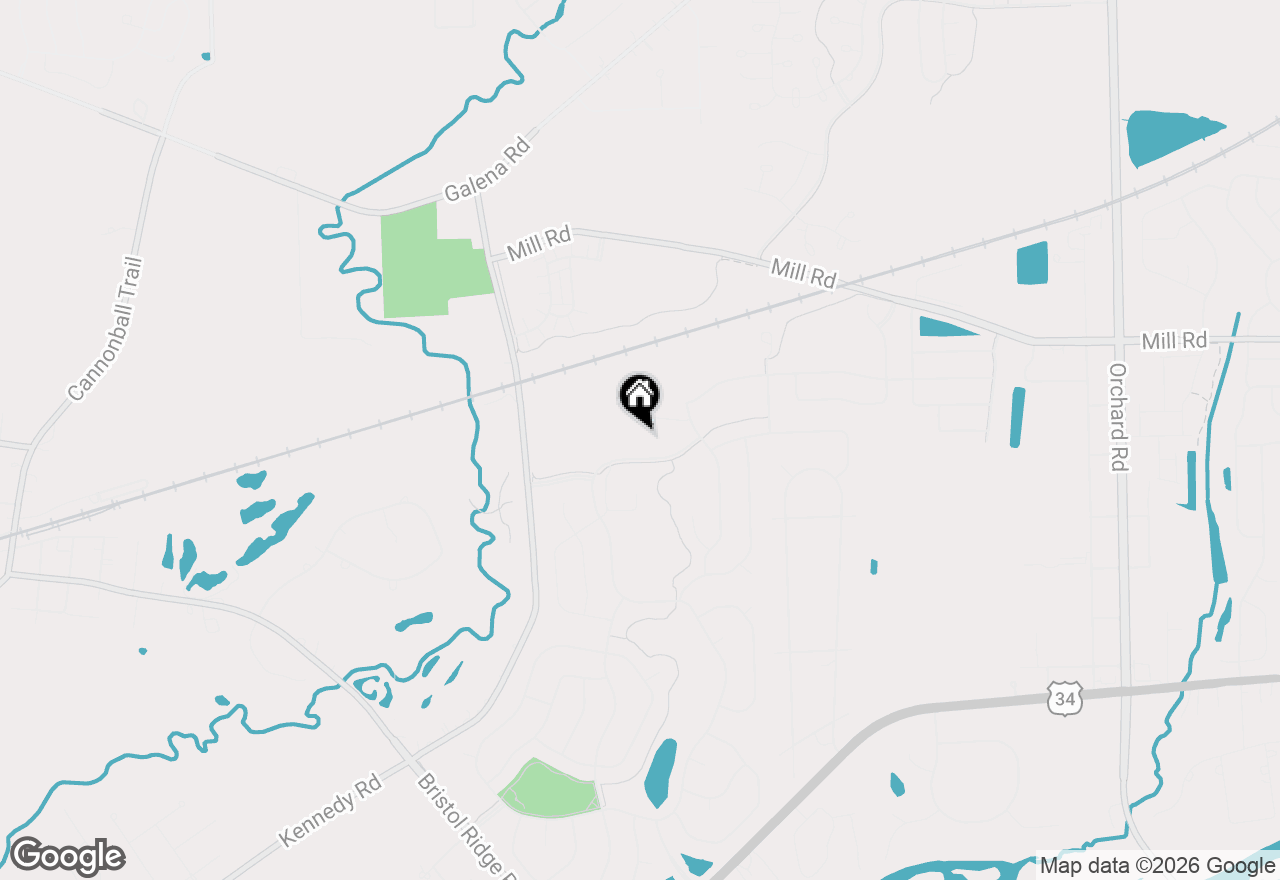 Map of 3301 Farren Street, Yorkville, IL 60560