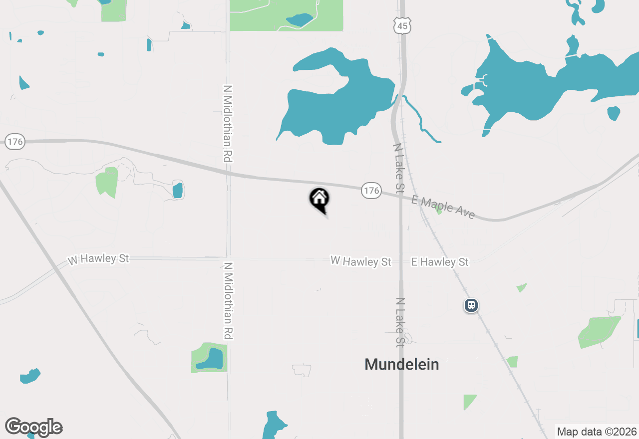 Map of 509 Bonniebrook Avenue, Mundelein, IL 60060