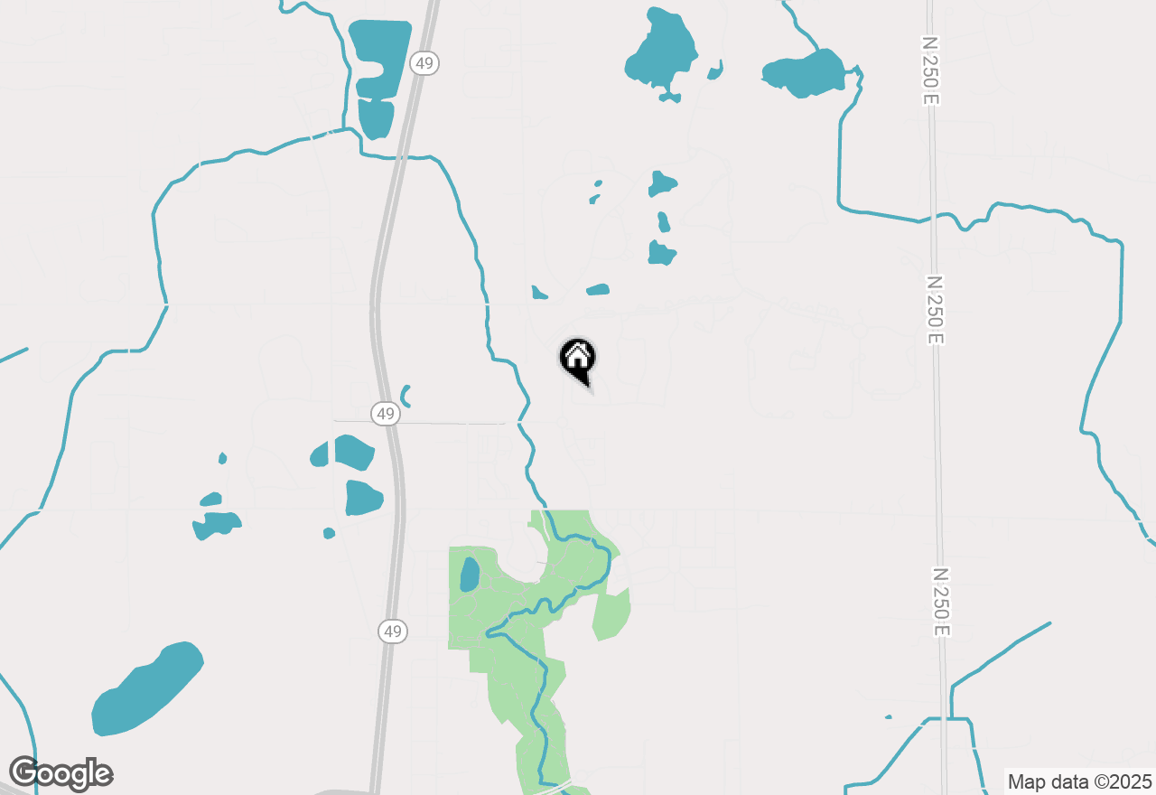 Map of 1040 Kilarney Road, Chesterton, IN 46304
