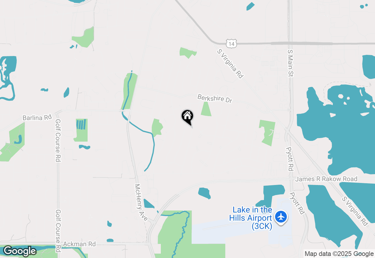 Map of 293 Wellington Drive, Crystal Lake, IL 60014