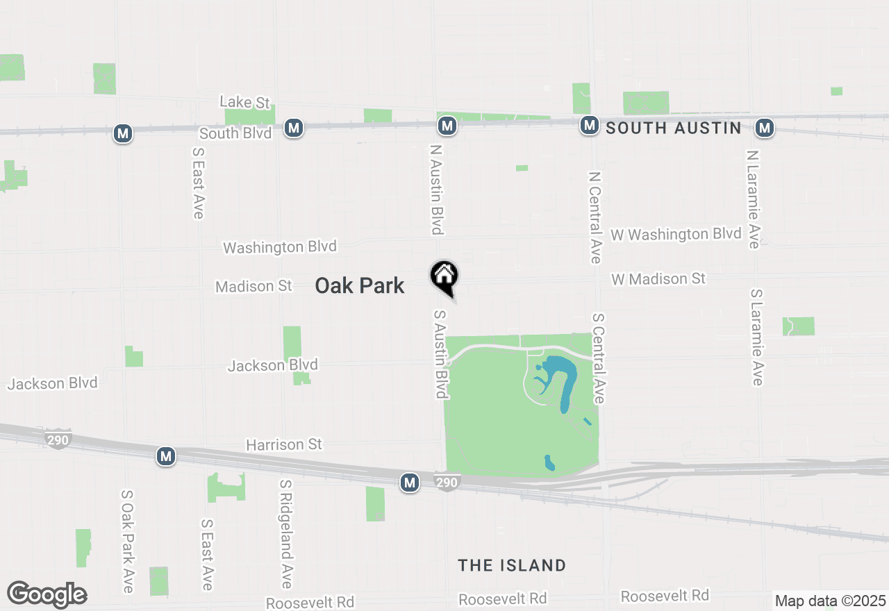 Map of 33 S Austin Boulevard, Chicago, IL 60644