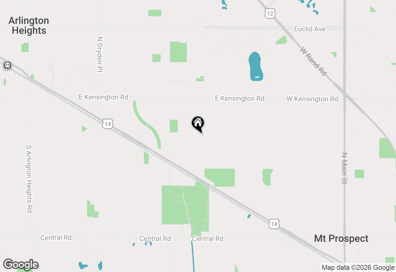 Map of 409 S Phelps Avenue, Arlington Heights, IL 60004
