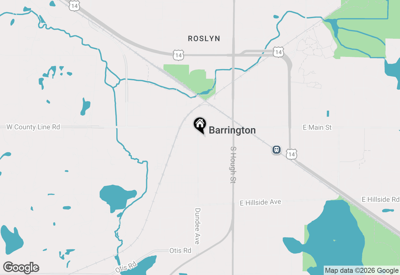 Map of 203 Dundee Avenue, Barrington, IL 60010