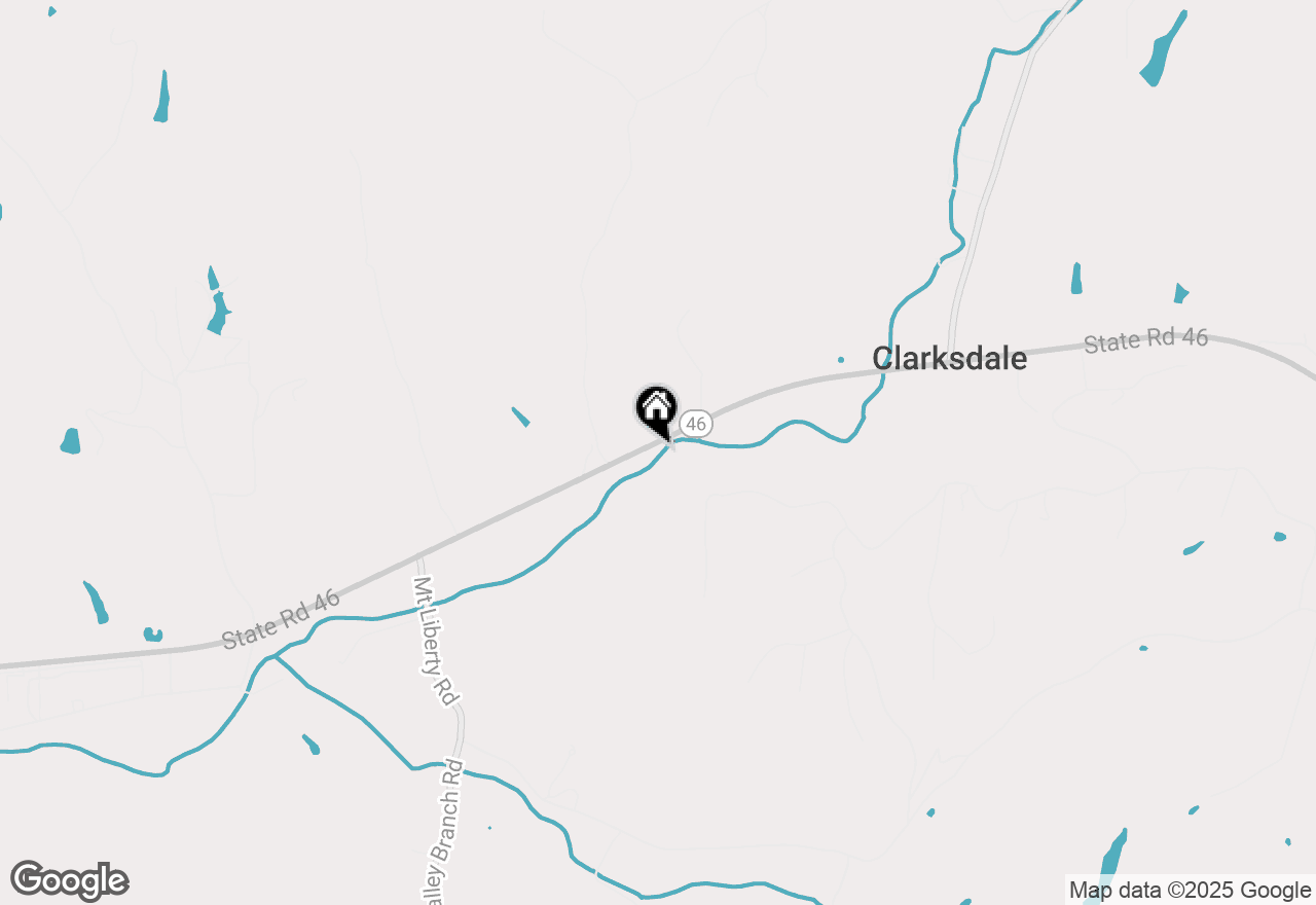 Map of 5893 State Road 46 E, Nashville, IN 47448