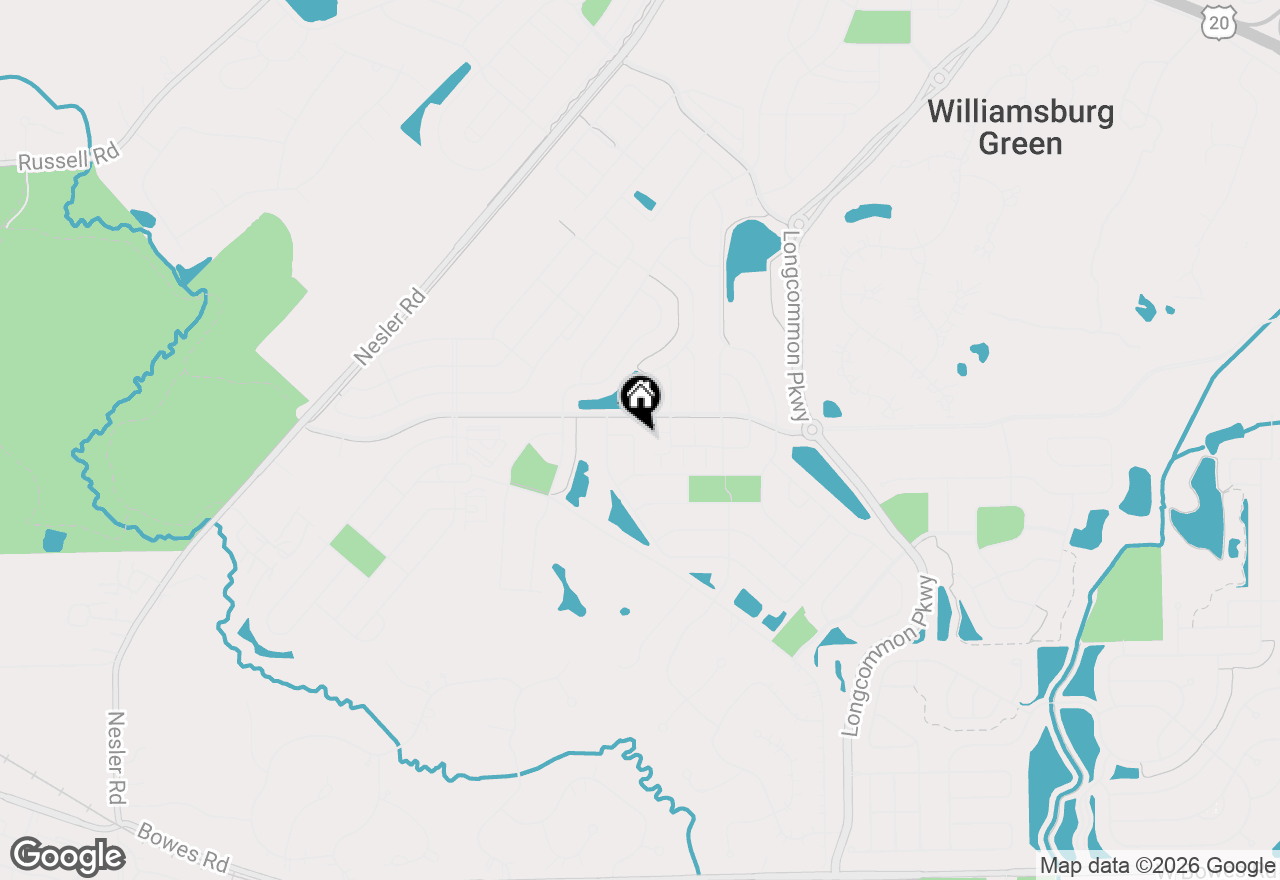 Map of 411 Hopkins Avenue, Elgin, IL 60124