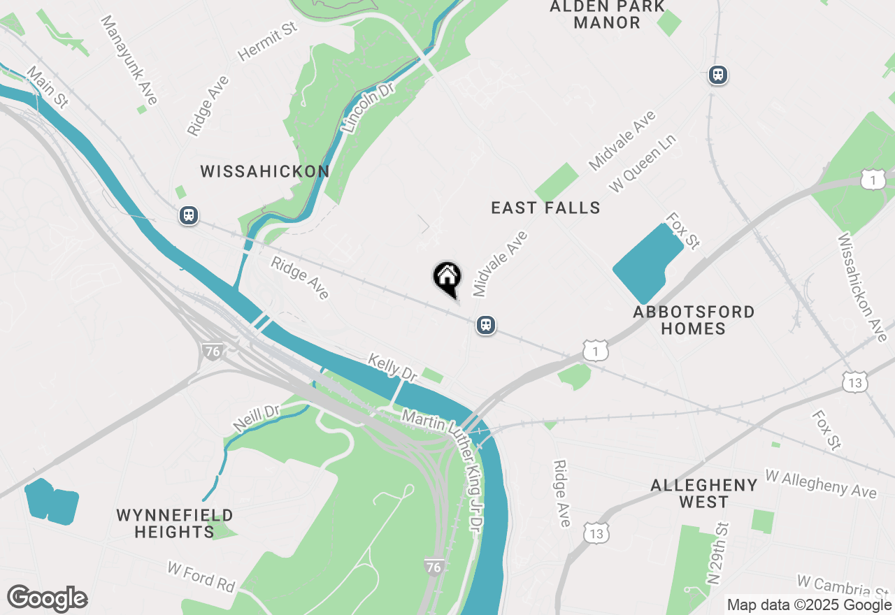 Map of 3631 Calumet Street, Philadelphia, PA 19129