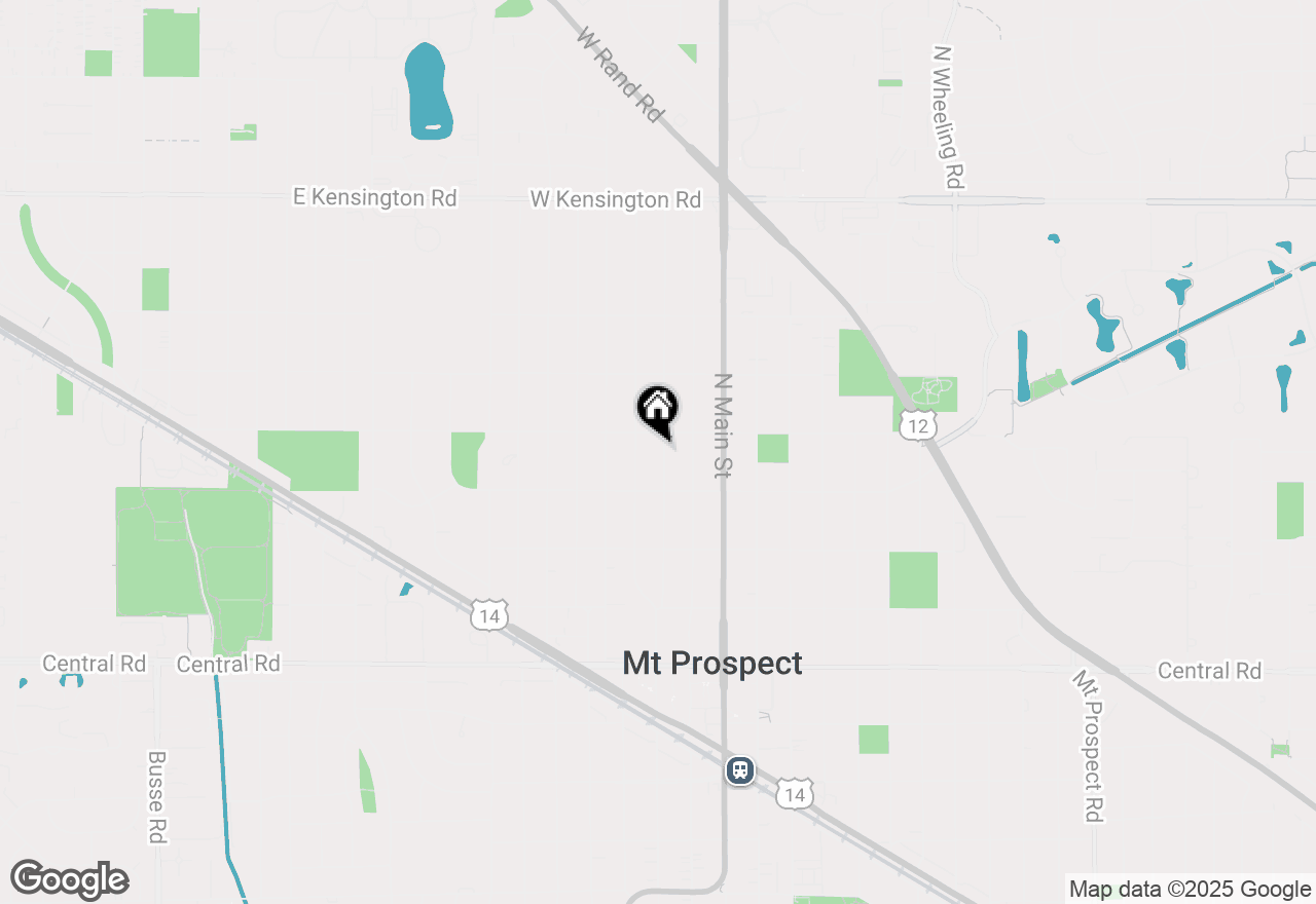 Map of 314 N Pine Street, Mount Prospect, IL 60056