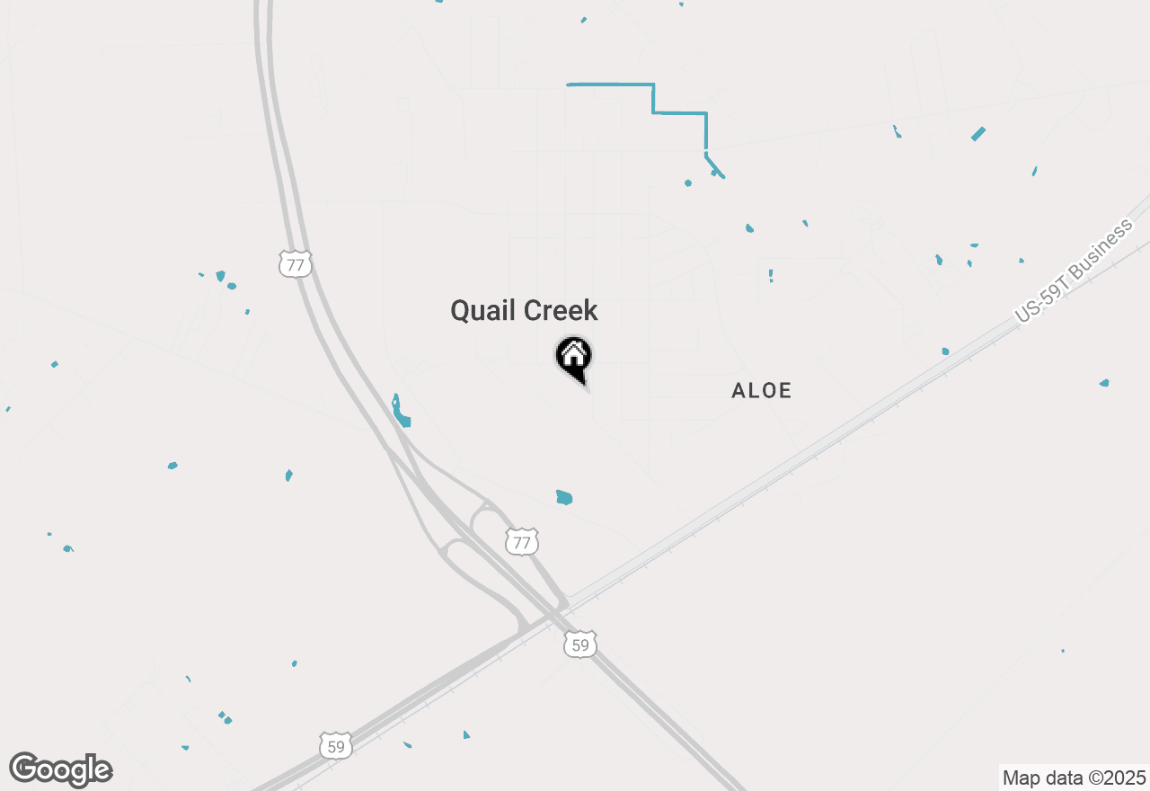 Map of 308 Warehouse Road, Victoria, TX 77905