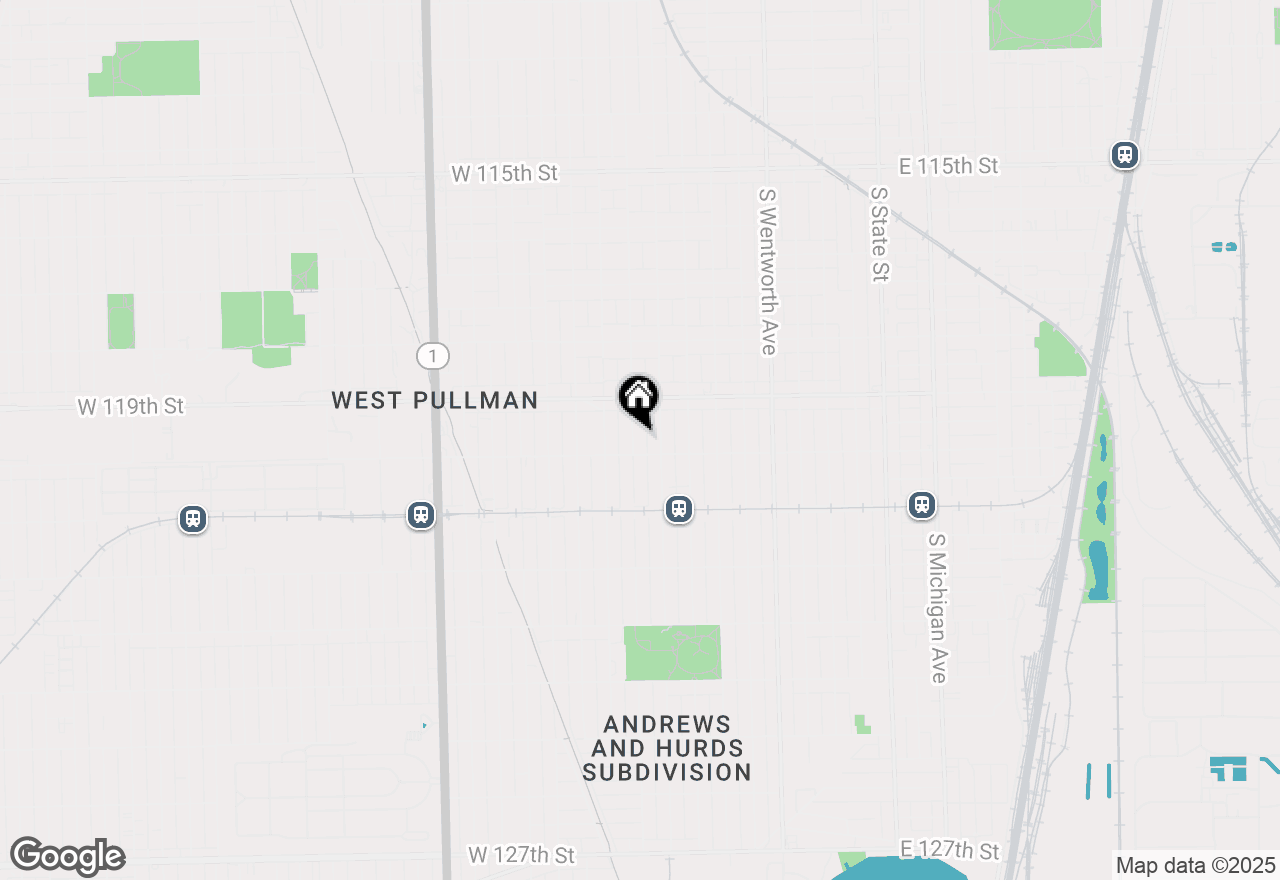 Map of 11947 S Eggleston Avenue, Chicago, IL 60628