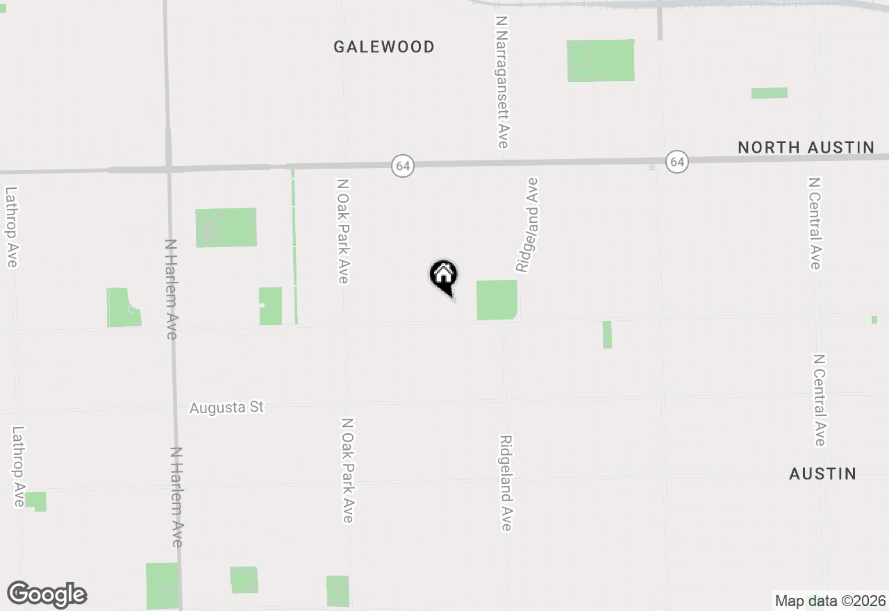 Map of 921 Fair Oaks Avenue, Oak Park, IL 60302