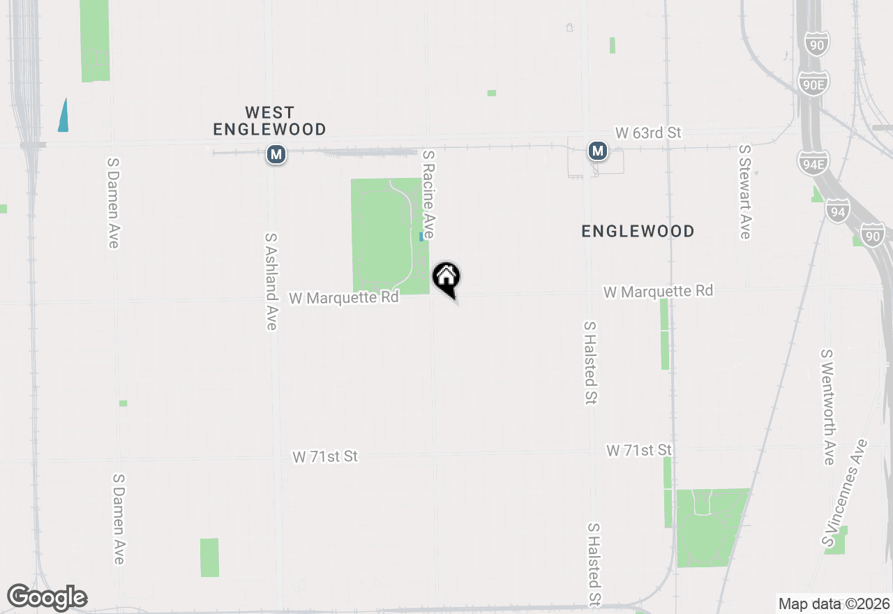 Map of 6716 S May Street, Chicago, IL 60621