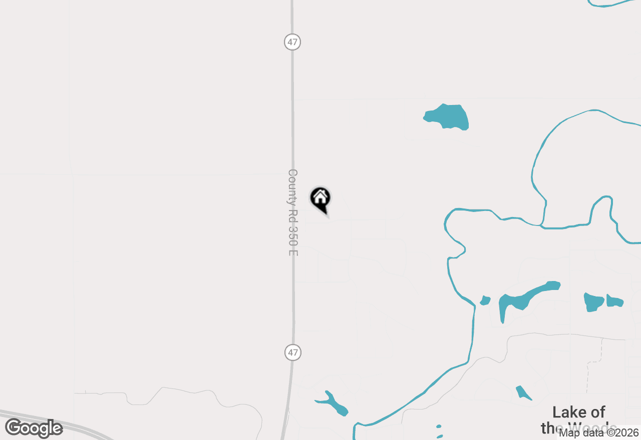 Map of 1108 White Oak Road, Mahomet, IL 61853