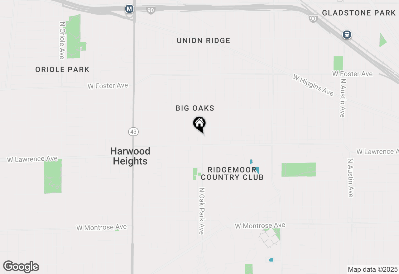 Map of 4828 N Newcastle Avenue, Chicago, IL 60656