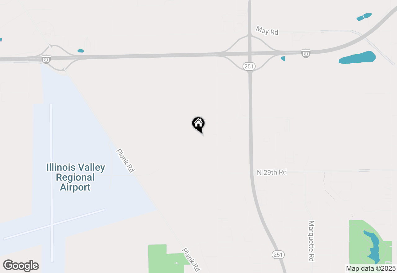 Map of 2927 Peoria Street, Peru, IL 61354