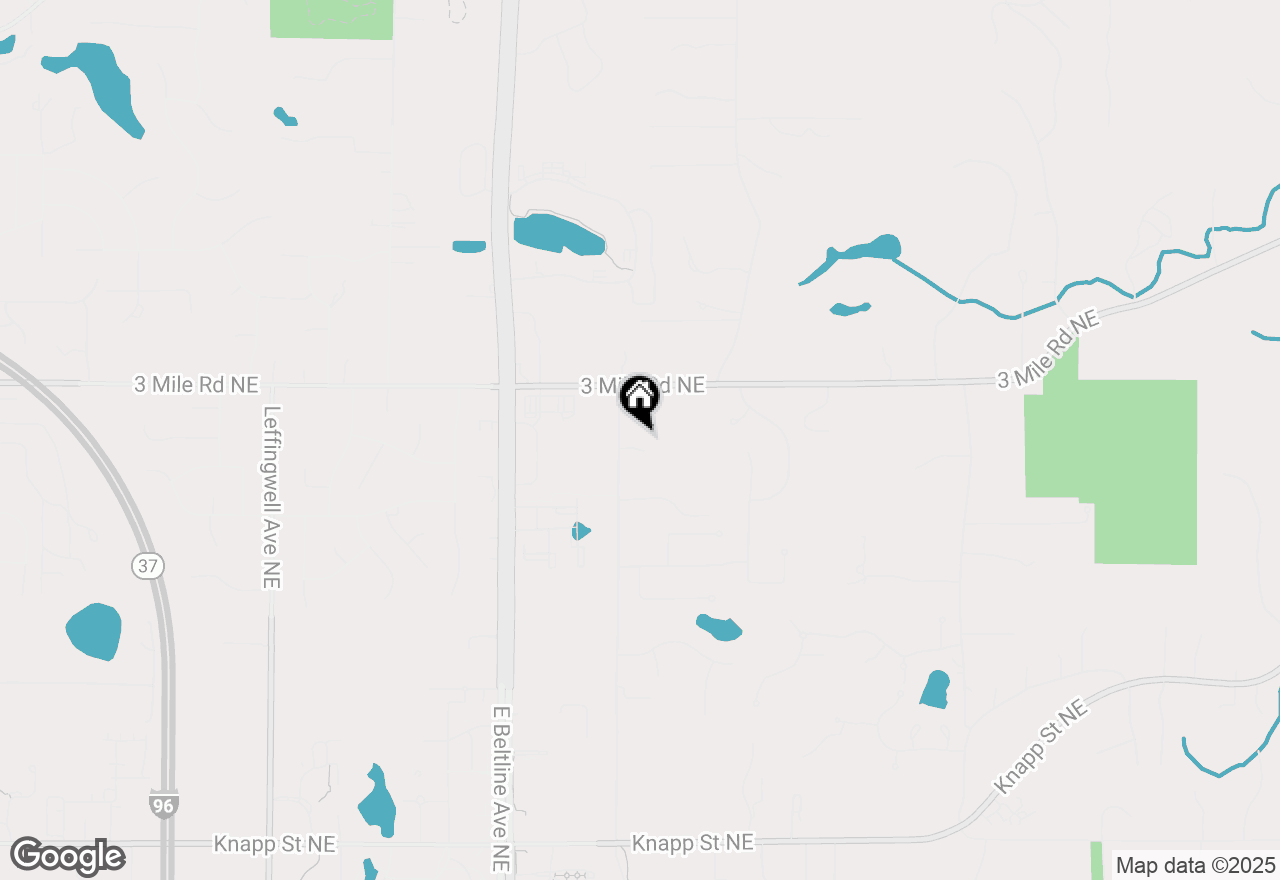 Map of 2698 Dunnigan Avenue Ne, Grand Rapids, MI 49525