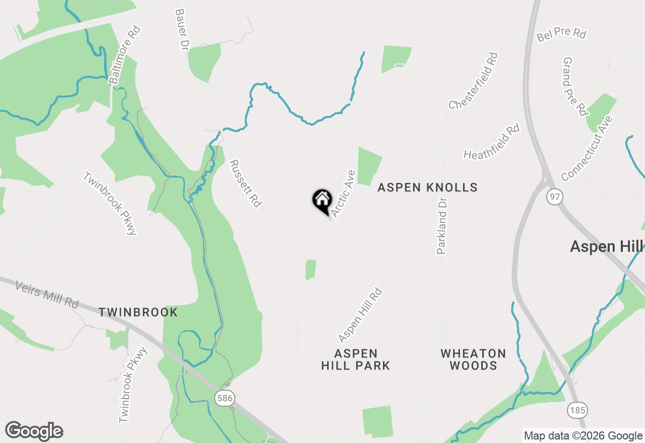 Map of 13710 Arctic Avenue, Rockville, MD 20853