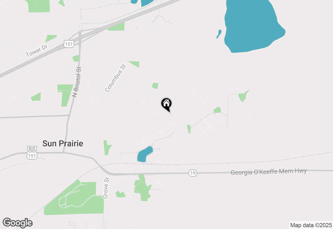 Map of 956 Kingston Circle, Sun Prairie, WI 53590
