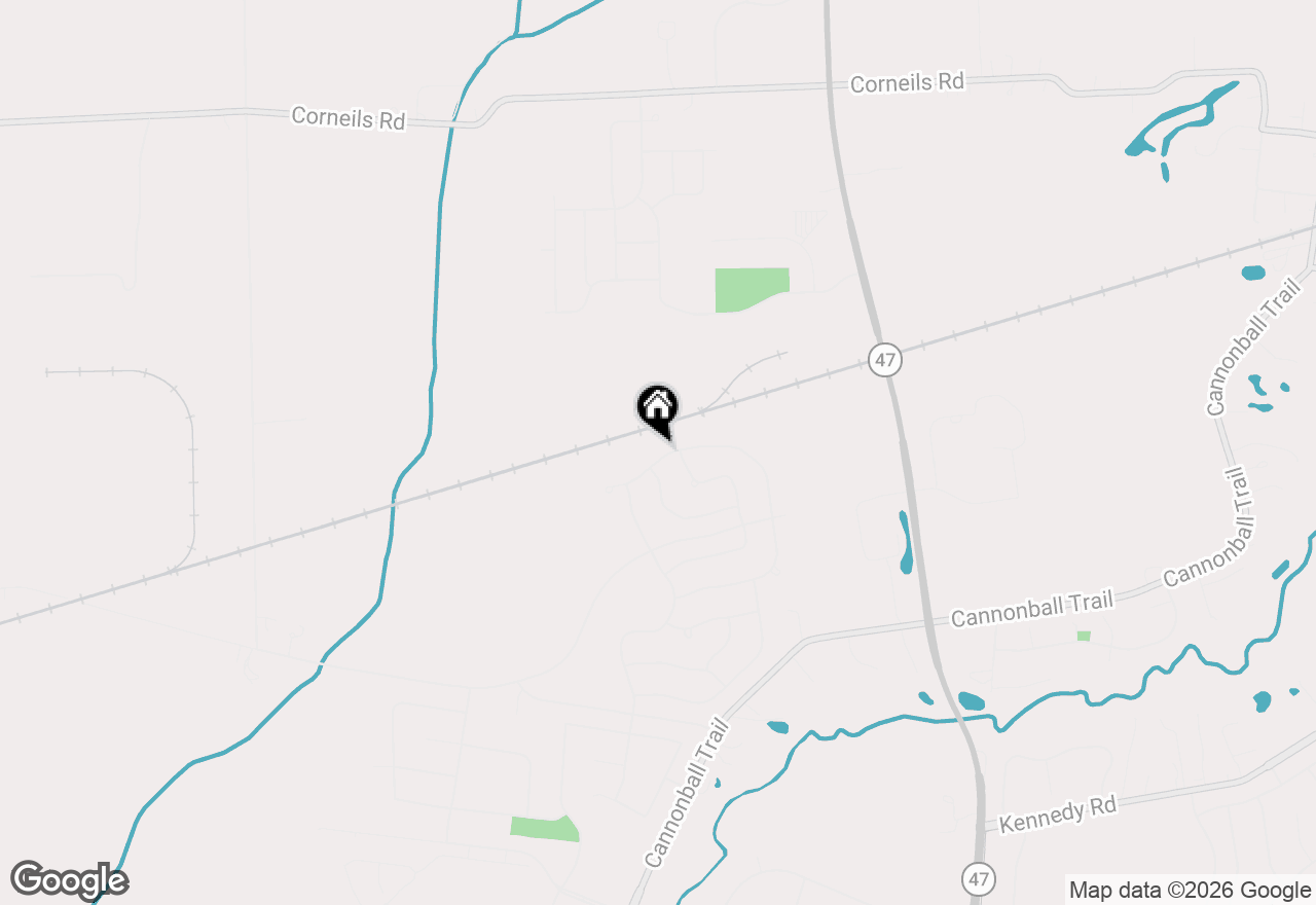 Map of 2852 Mcmurtrie Way, Yorkville, IL 60560