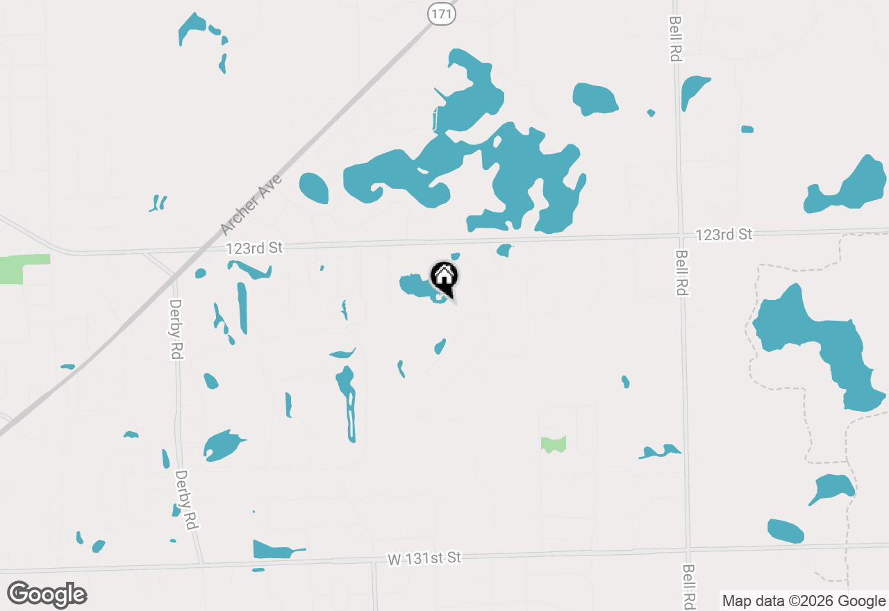 Map of 12444 Portrush Lane #31601, Lemont, IL 60439