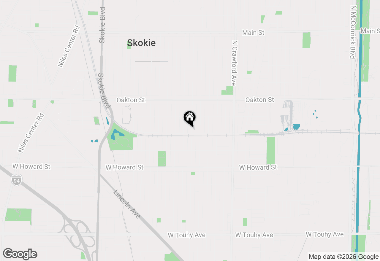 Map of 7810 Tripp Avenue, Skokie, IL 60076