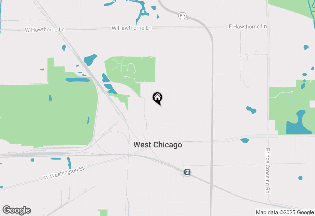 Map of 405 Arbor Avenue, West Chicago, IL 60185