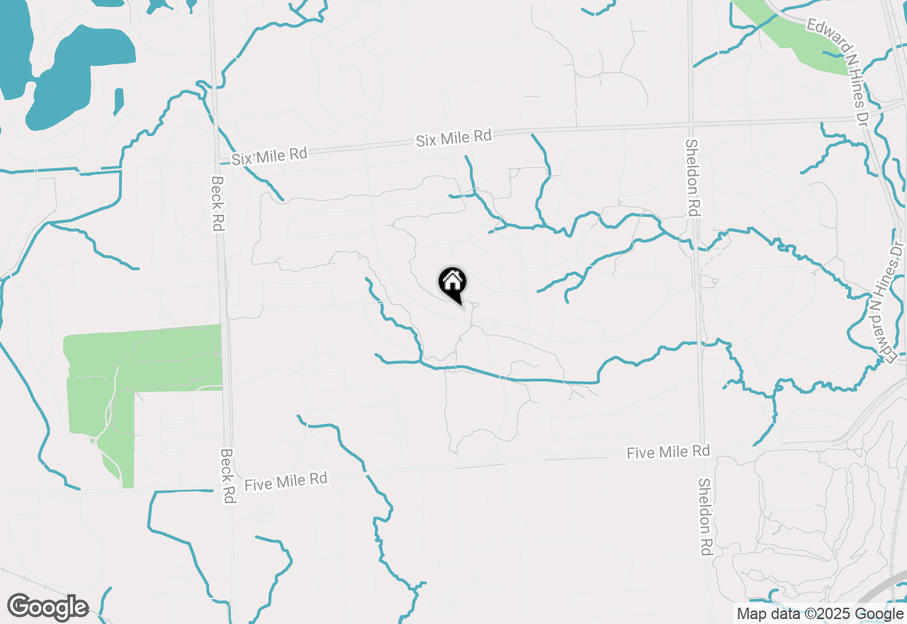 Map of 45836 Tournament Drive, Northville, MI 48168