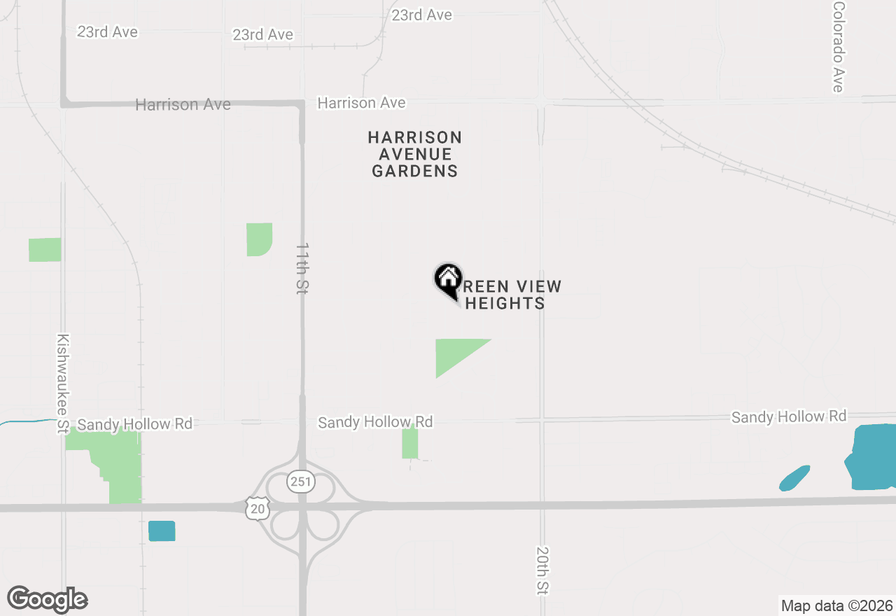 Map of 3110 15th Street, Rockford, IL 61109