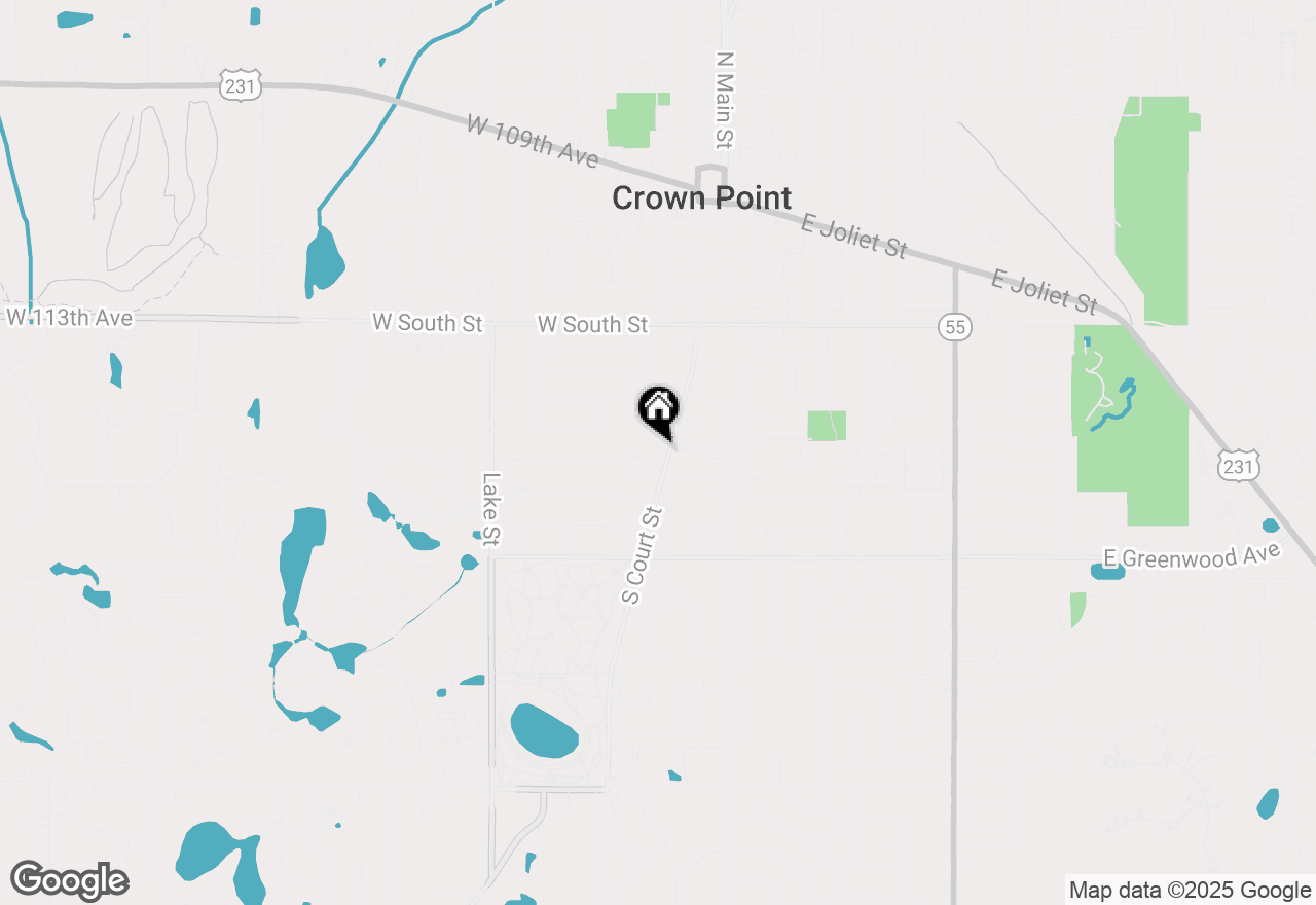 Map of 511 S Court Street, Crown Point, IN 46307