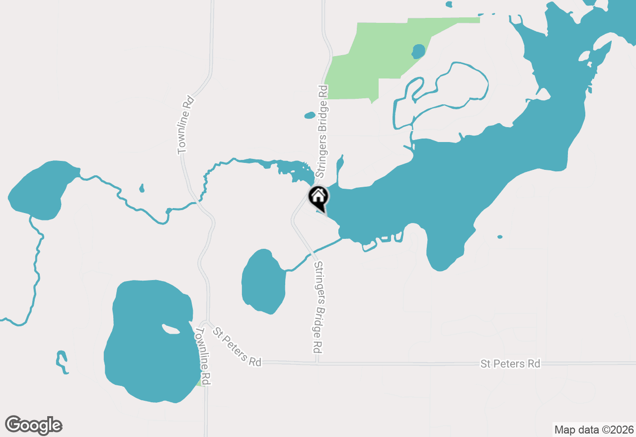 Map of N8774 Stringers Bridge Rd, East Troy, WI 53120