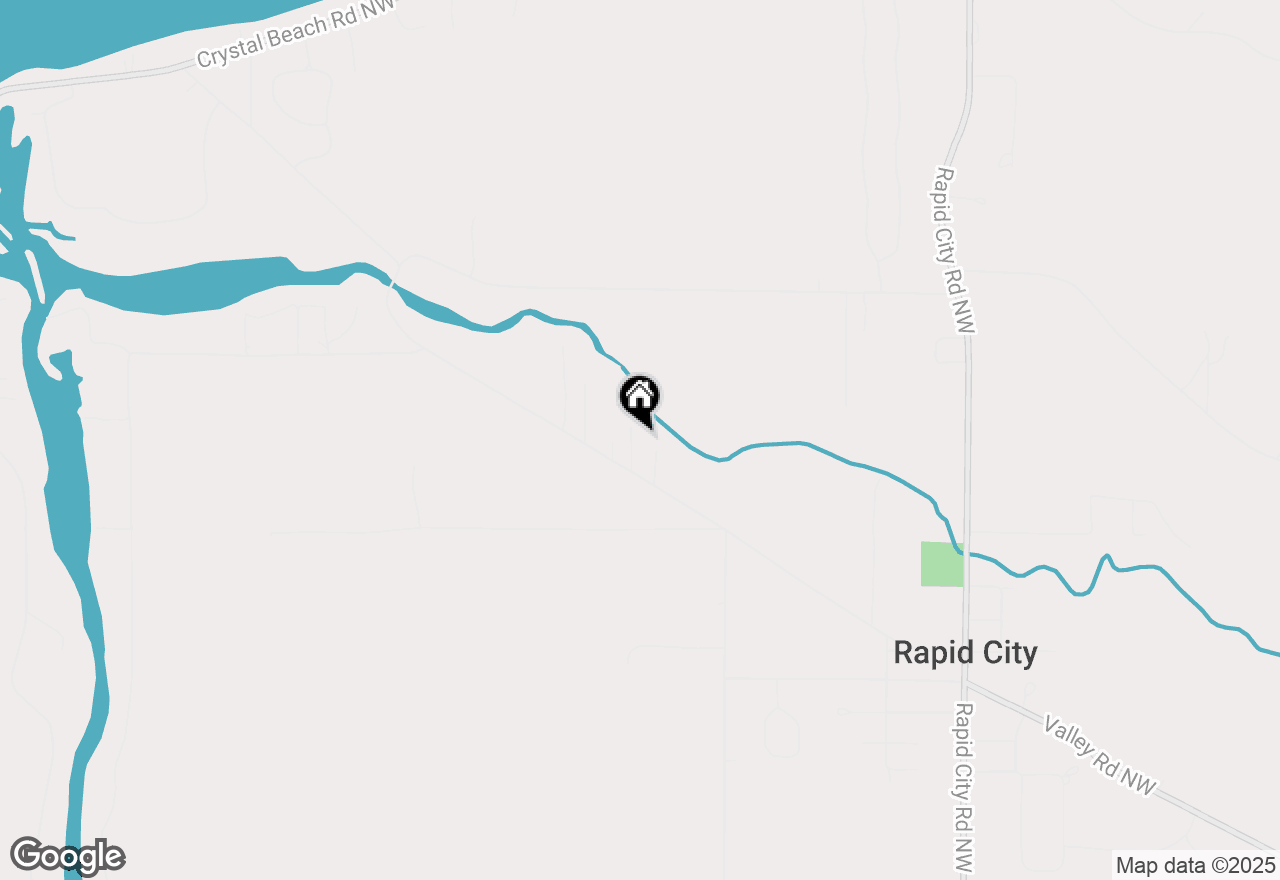 Map of 6158 Aarwood Road Nw, Rapid City, MI 49676