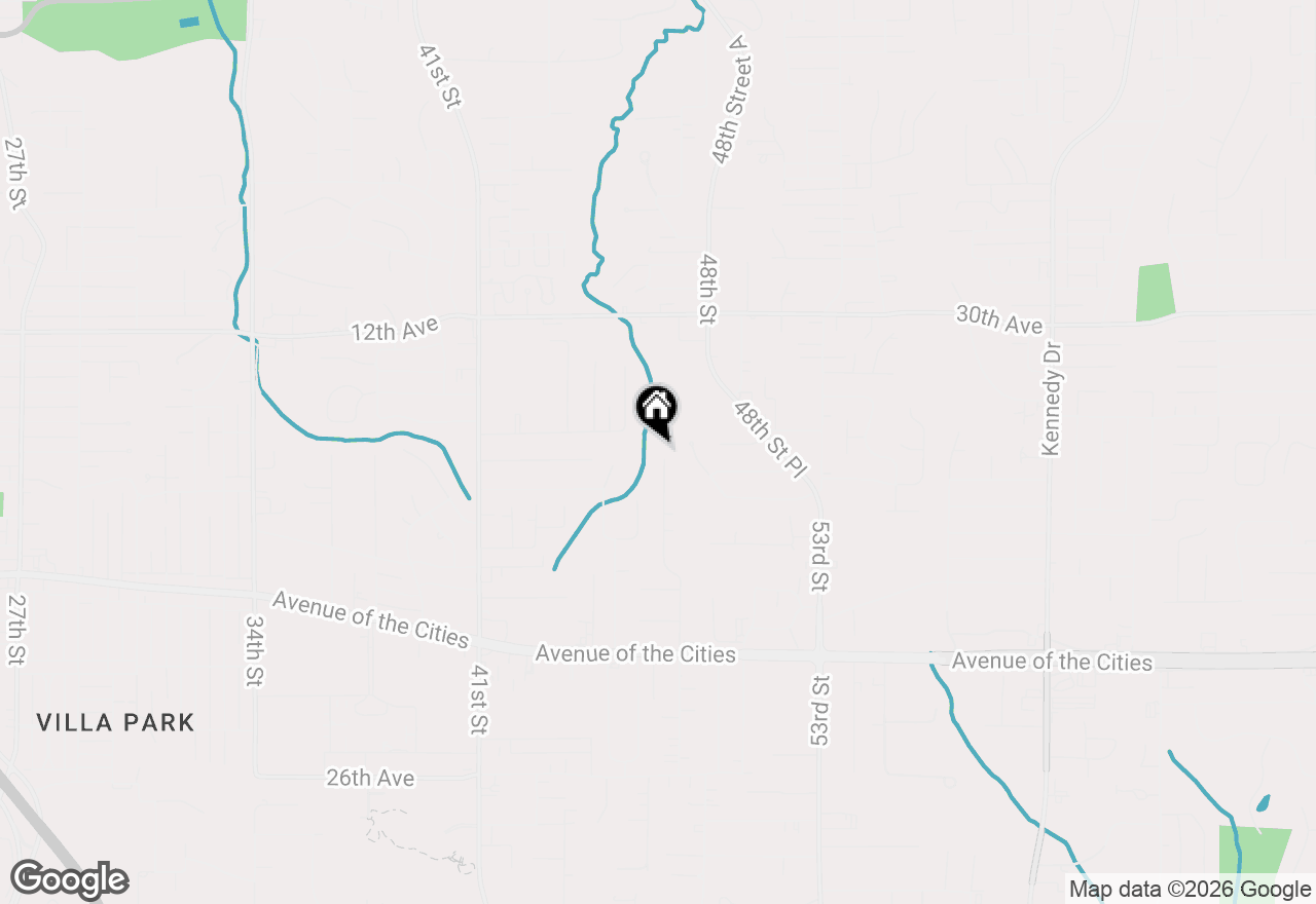 Map of 1700 46th Street, Moline, IL 61265