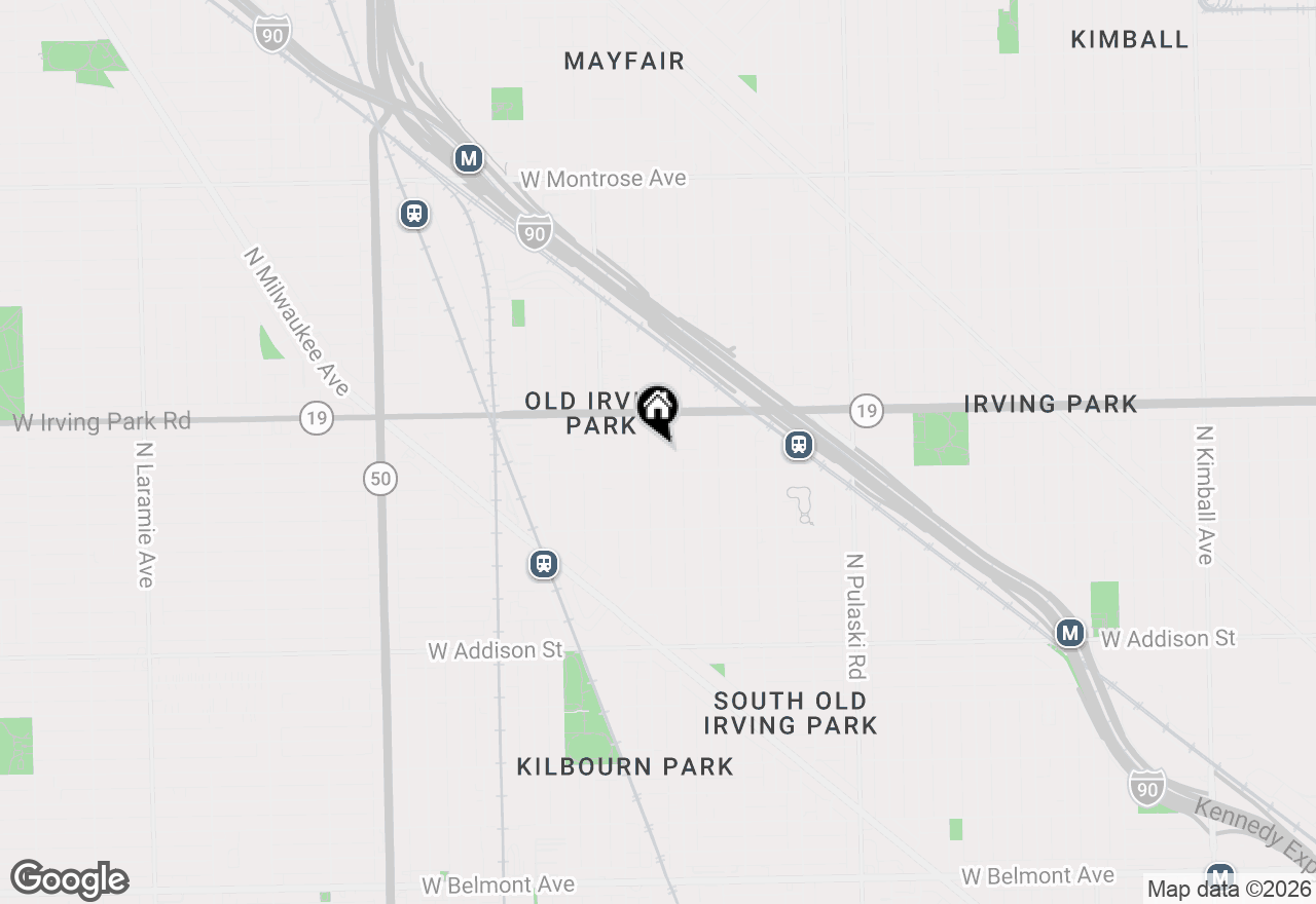 Map of 3916 N Kildare Avenue #1, Chicago, IL 60641