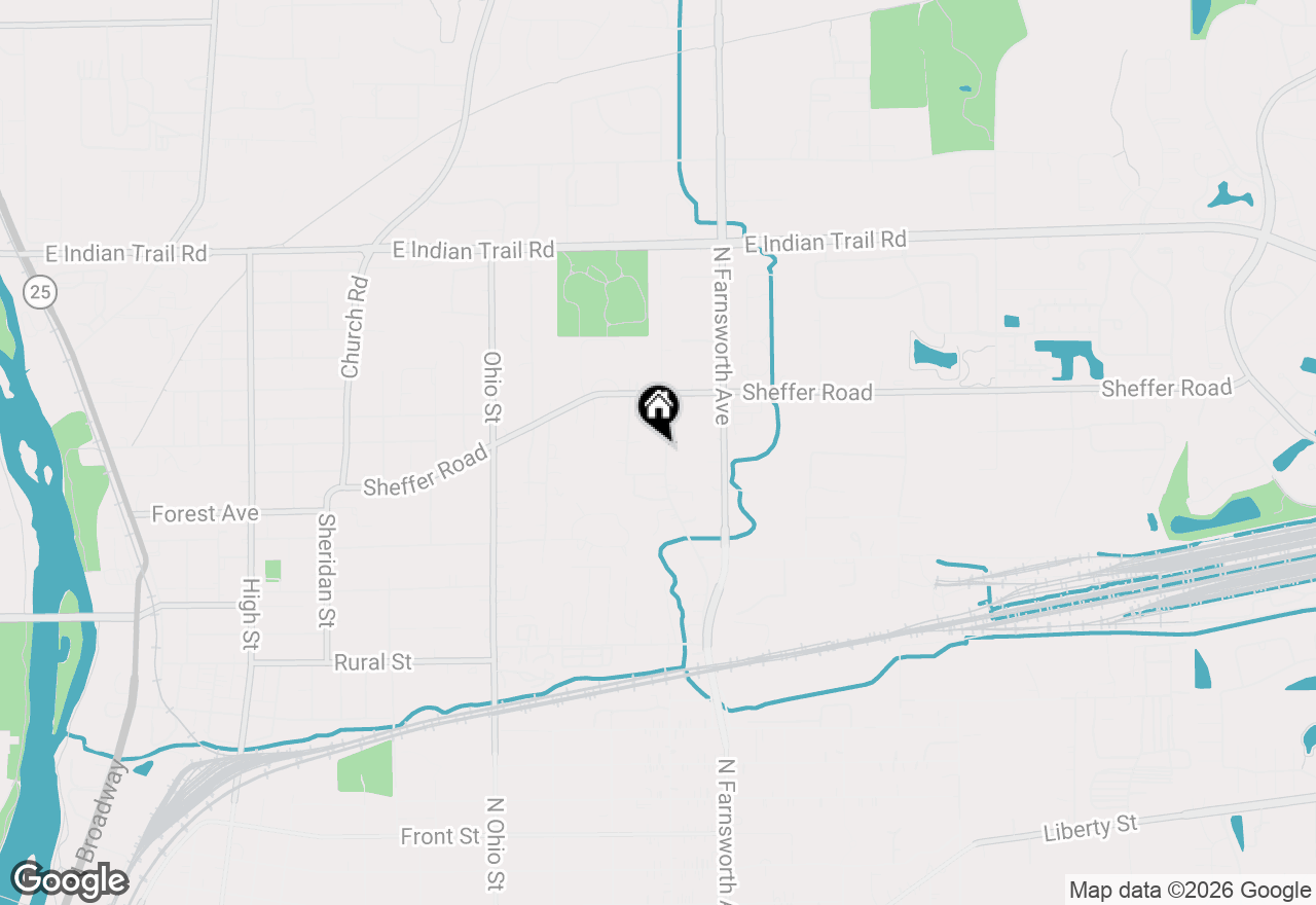 Map of 850 Austin Avenue, Aurora, IL 60505