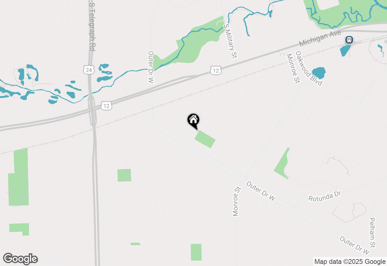 Map of 23021 Donaldson Street, Dearborn, MI 48124