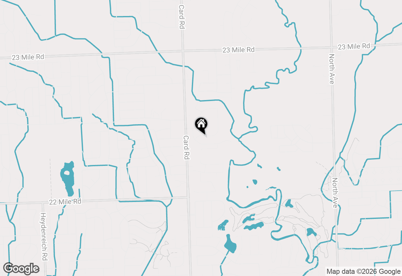Map of 21924 E Majestic Drive, Macomb, MI 48044