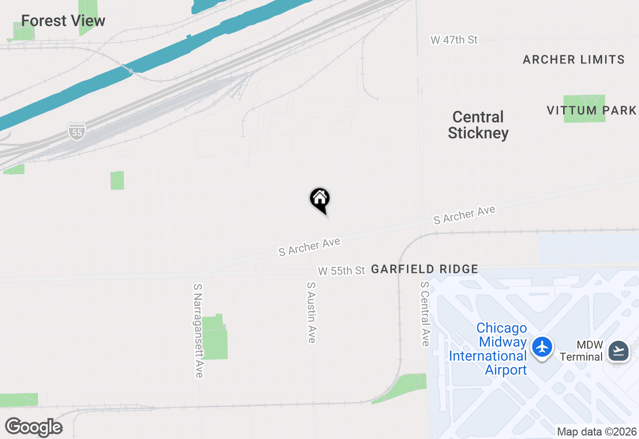 Map of 5310 S Mason Avenue, Chicago, IL 60638