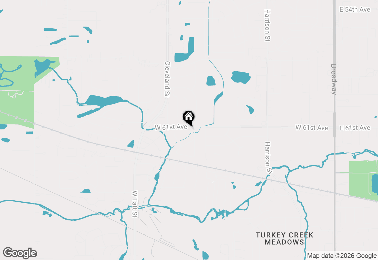 Map of 1670 W 61st Place, Merrillville, IN 46410